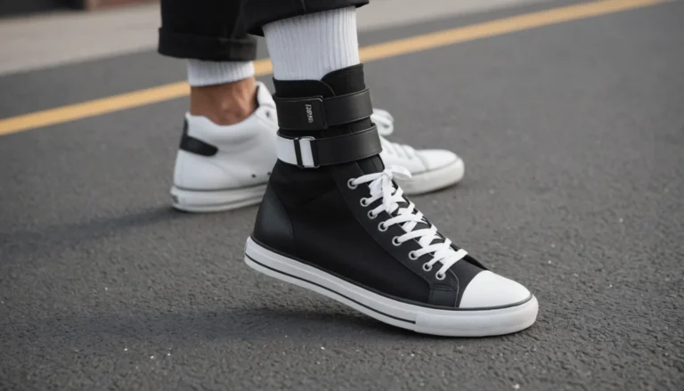 attelle cheville chaussure