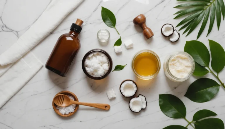 démaquillant huile de coco