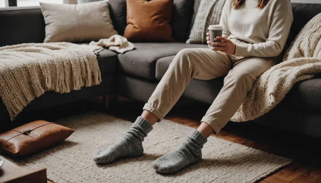 chaussons chauffants