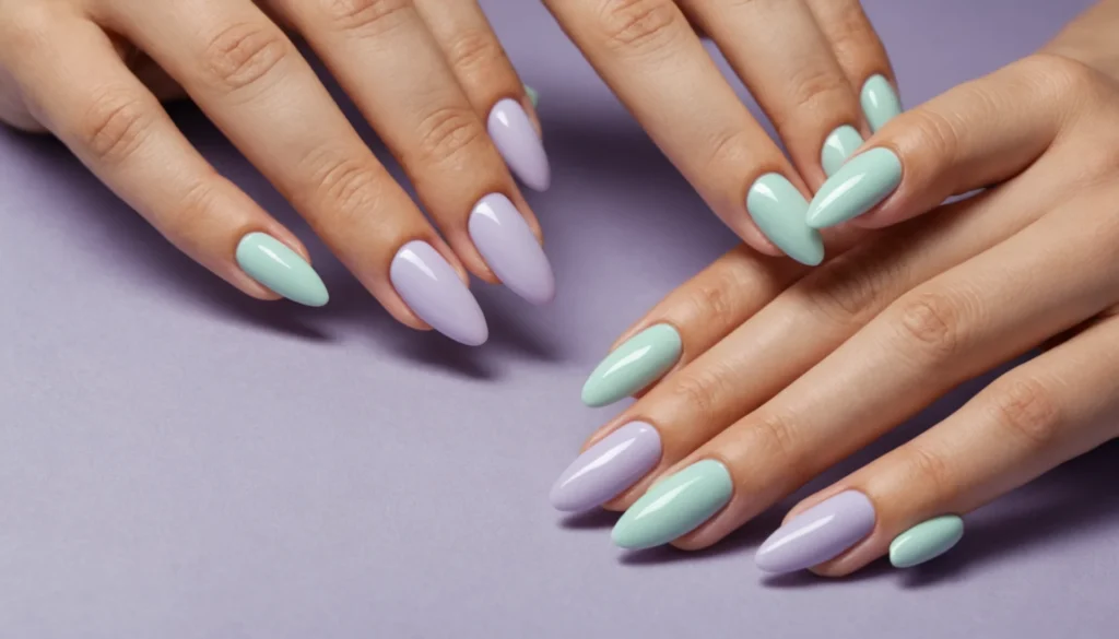 faux ongles couleurs