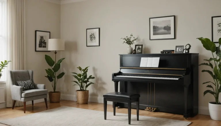 longueur piano droit