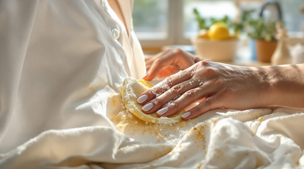 detacher rouille sur tissu