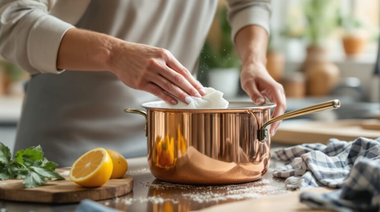 nettoyer le cuivre naturellement