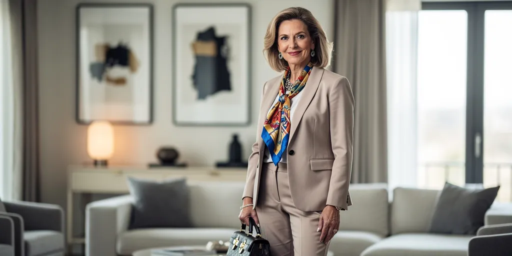 idée look femme 50 ans