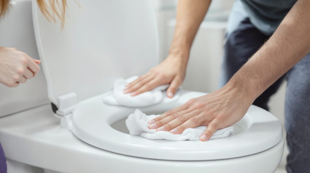 nettoyer lunette wc naturellement