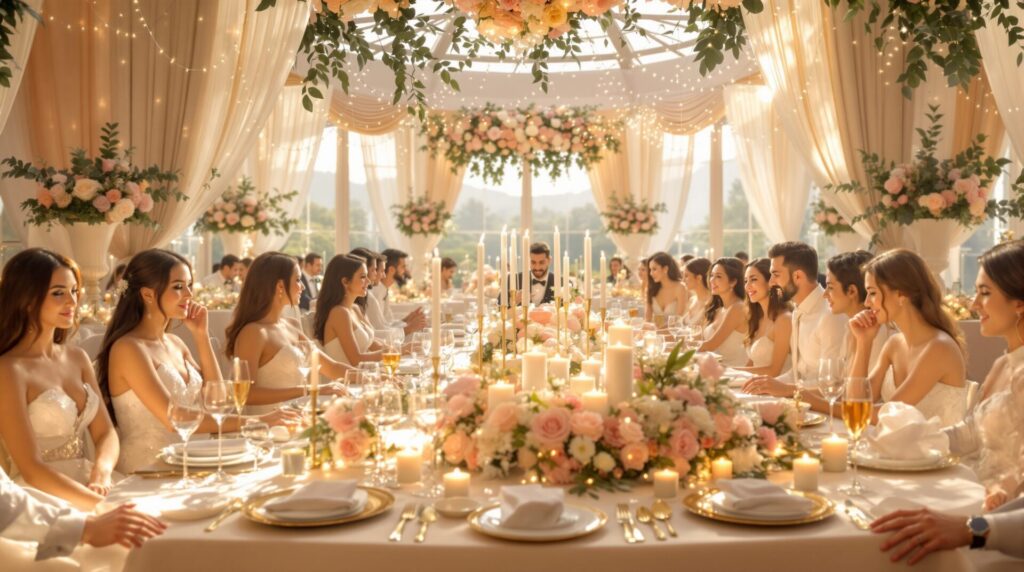 salle de mariage décoration