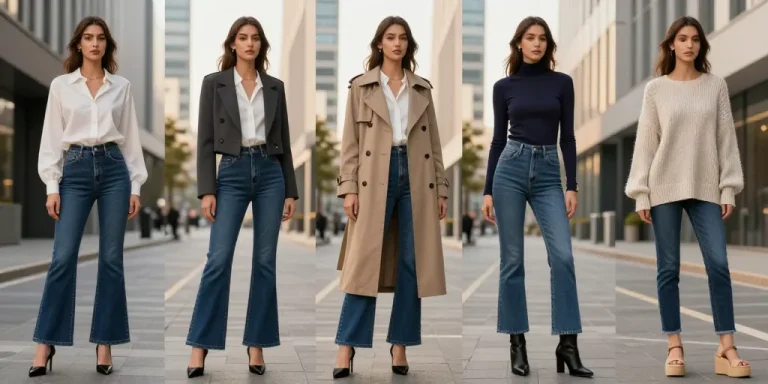 comment porter le jean flare