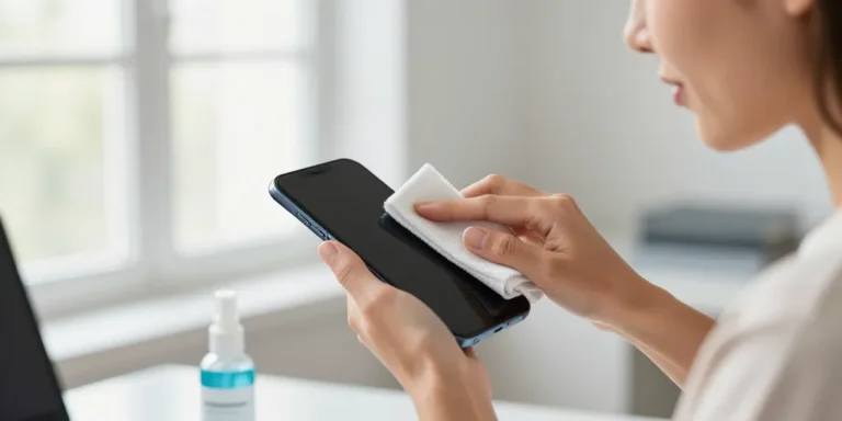 nettoyage telephone portable