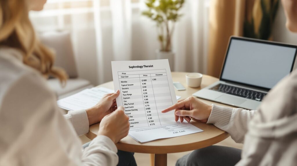 prix d'une séance de sophrologie