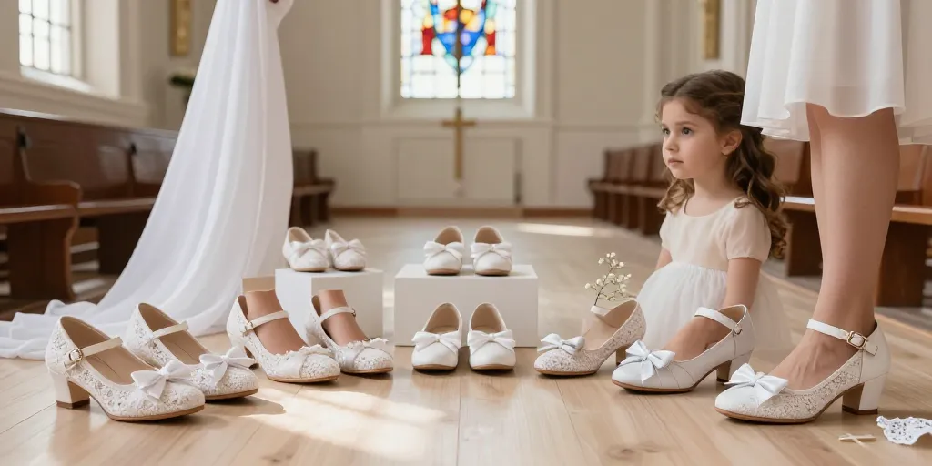 chaussures bapteme femme
