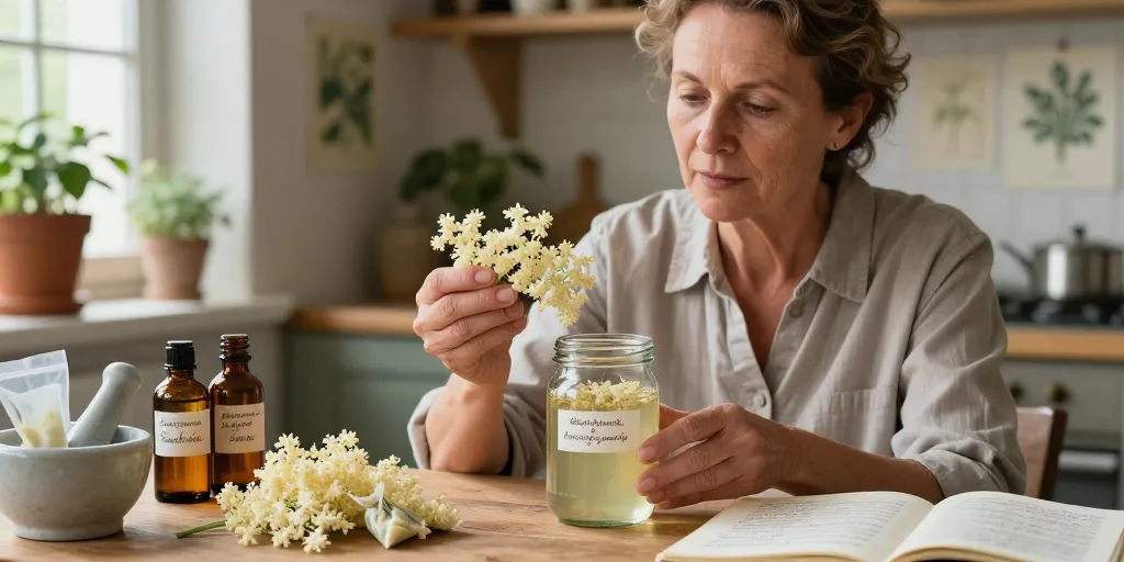 fleur de sureau propriétés