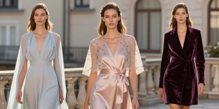 par dessus robe de soirée