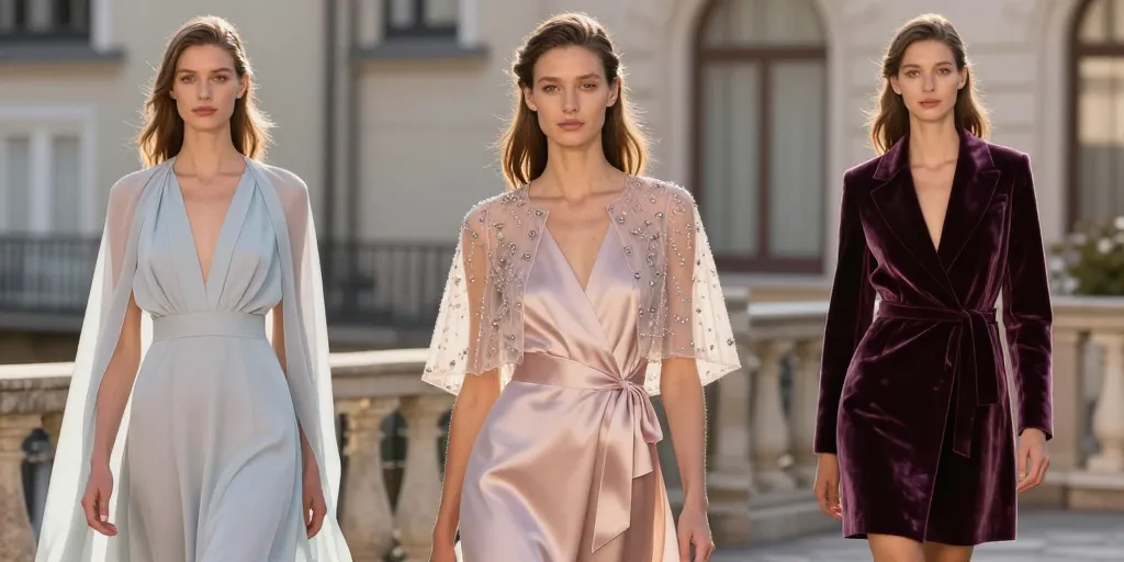 par dessus robe de soirée