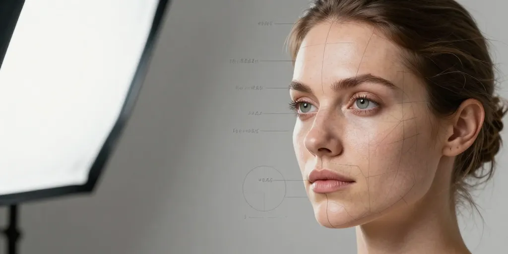 proportions visage femme