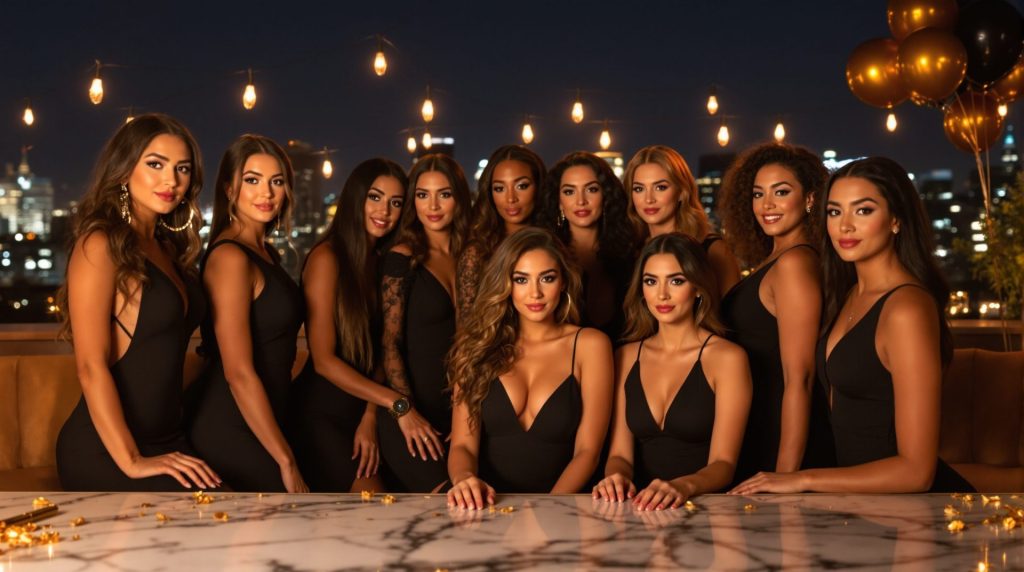 robe noire reveillon