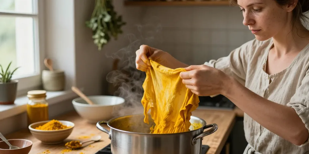 teindre vetement naturellement