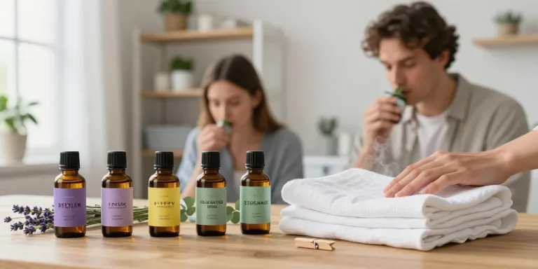 huile essentielle linge frais