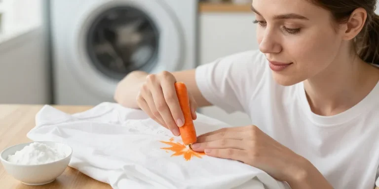 enlever des taches de carottes
