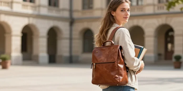 sac bandoulière étudiante
