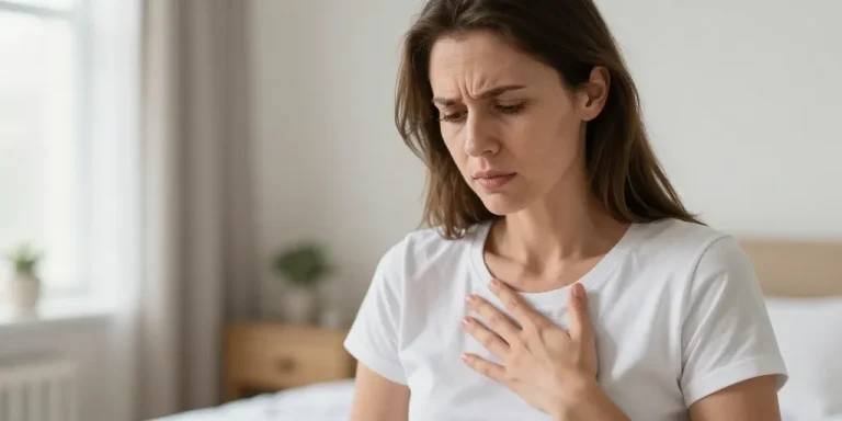 douleur sous le sein gauche femme